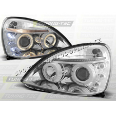 RENAULT CLIO II 2001–05 KLARES VORDERE LICHT ANGEL EYES CHROM