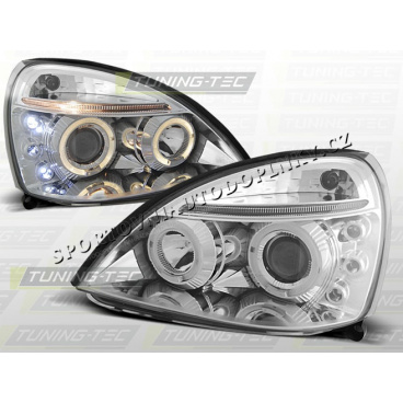 RENAULT CLIO II 2001–05 KLARES VORDERE LICHT ANGEL EYES CHROM