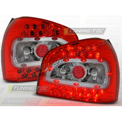 AUDI A3 (8L) 1996–03 LED-HECKLEUCHTEN ROT WEISS