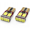 Standlichtbirnen T10 18 SMD LED weiß 6000K CAN BUS (mit Widerstand) - 2 Stk
