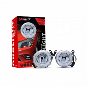 LED-Tagfahrlicht + Nebelscheinwerfer Škoda Fabia I Facelift 2004-07