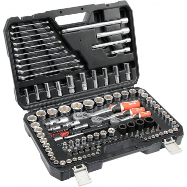 Gola-Set 1/2", 3/8", 1/4" + Zubehör 120-tlg Gola-Set 1/2", 3/8", 1/4" + Zubehör 120-tlg