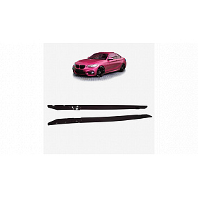 Progi Glänzend Schwarz BMW 2 F22 F23