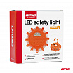 Akkubetriebene Notfall-Autolampe mit Taschenlampenfunktion 12SMD+3SMD 650mAh (BATT) orange Licht