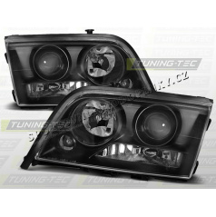 MERCEDES W 202 C-KLASSE 1993–00 KLARES VORDERE LICHT SCHWARZ