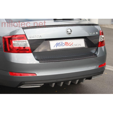 Designabdeckung unter dem Nummernschild, Škoda Octavia III. Lim./ Facelift / RS, 2013/2017 Designabdeckung unter dem Nummernschild, Škoda Octavia III. Lim./ Facelift / RS, 2013/2017