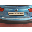 Edelstahlabdeckung - Schwellerschutz für die hintere Stoßstange Nissan Qashqai II 2017