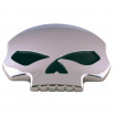 Totenkopf-Emblem – Chromversion mit Aufklebung