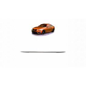 Hinterer Spoiler BMW 2 F22 F23 Lippe Glänzend Schwarz