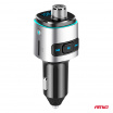 FM-Autotransmitter 2×USB-A microSD 12V 24V AMIO-04654