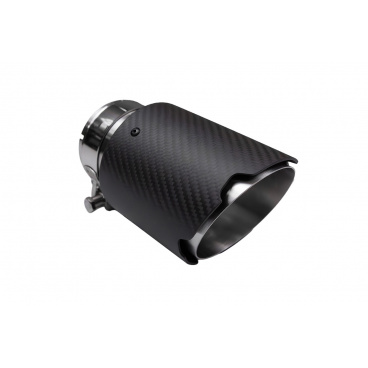 Endstück des Schalldämpfers 101mm Eingang 70mm Carbon Matt Endstück des Schalldämpfers 101mm Eingang 70mm Carbon Matt
