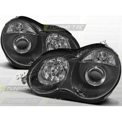 MERCEDES W 203 C-KLASSE 2000-04 FRONTKLARLEUCHTEN SCHWARZ