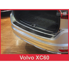 Carbon-Abdeckung – Schwellenschutz für die hintere Stoßstange Volvo XC60 2013–17
