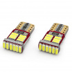 Standlichtbirnen T10 18 SMD LED weiß 6000K CAN BUS (mit Widerstand) - 2 Stk