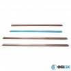 Edelstahlspiegel schwarz Omtec Fensterleisten Dacia Duster 2010-18 4 Stk