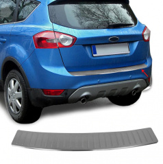 Heckstoßstange aus gebürstetem Edelstahl Omtec Ford Kuga 2008-13