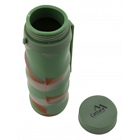 Silikonflasche ARMY 550ml