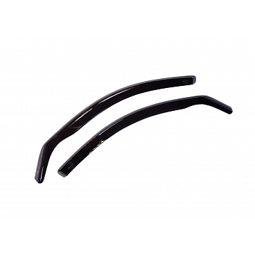 Windabweiser für die vorderen Seitenscheiben Volvo V70 / XC70 II (2000–2007) – Rauchgrau, 2er-Set Windabweiser für die vorderen Seitenscheiben Volvo V70 / XC70 II (2000–2007) – Rauchgrau, 2er-Set
