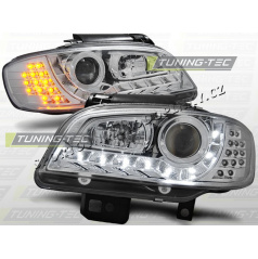 SEAT IBIZA/CORDOBA 1999–02 KLARES FRONTLICHT, TAGESLICHT, LED, CHROM