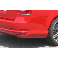 BODY-KIT Heckstoßstangenverlängerung, ABS – Silber matt, Škoda Octavia II Combi