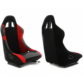 Sporthartschale A1 RACING MONZA rot (Stoff)