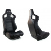 Sportverstellbare Sitze Kunstleder Slide Glock schwarz - 1 Stk