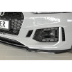 Frontstoßstange Audi RS5 B9, F5 Coupé, 03/17-02/20 Rieger glänzend schwarz