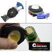 COB 740lm Taschenlampe mit Feuerzeug und Streifenschneider