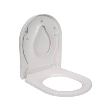 Toilettensitz 2V1 PP-D, selbstklappbar mit Kindereinsatz Toilettensitz 2V1 PP-D, selbstklappbar mit Kindereinsatz