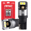 LED-Glühbirnen FULL CANBUS PRO T10 W5W 4x3030 SMD weiß 12V 24V AMIO-03580