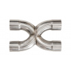 X-Rohr 3" 76mm gr.1,5 mm