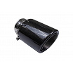 Endstück des Schalldämpfers 101mm Eingang 70mm Carbon Gloss