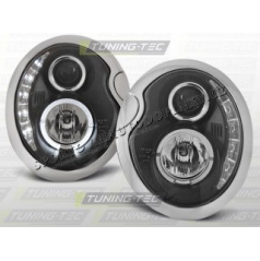 MINI 2001–06 FRONT KLAR LED-LICHTER TAGESLICHT SCHWARZ