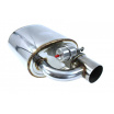Sportauspuff Turboworks mit einstellbarer Soundklappe 54 mm