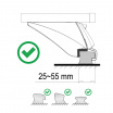 Abschließbarer Alu-Querträger 135cm ALU-INTEGRAL TÜV