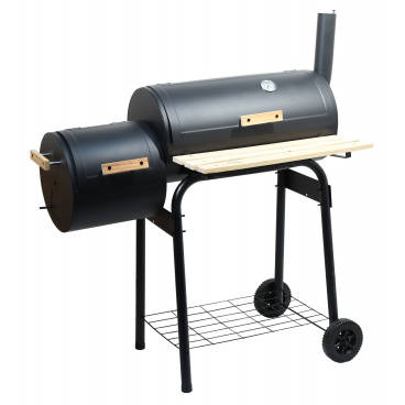 Holzkohlegrill SMOKIE mit Räucherkammer Holzkohlegrill SMOKIE mit Räucherkammer