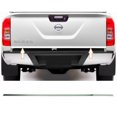 Kofferraumabdeckung aus Edelstahl Mercedes X-KLASSE 2017+, Nisan Navara 2015+