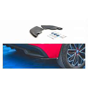 Splitter Skoda Kamiq Tył Boczne Gloss Black Splitter Skoda Kamiq Tył Boczne Gloss Black