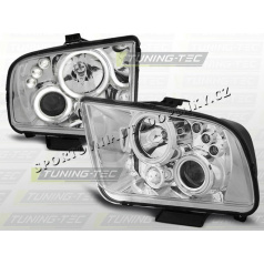 FORD MUSTANG 2005–09 ANGEL EYES CHROM-KLARE SCHEINWERFER