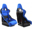 A1 Racing Rico Sport Hartschale (Schwarz/Blaues Velours)