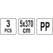 Gurte zum Bewegen von Möbeln 5 x 370 cm 3 Stk