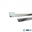 Edelstahl-Schiebetürabdeckungen Omtec Mercedes Citan 2013+, Renault Kangoo 2008+