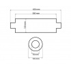 Mittelschalldämpfer 70mm TurboWorks RS 304SS 300mm