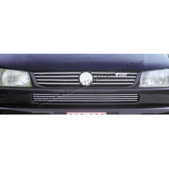 VW Transporter/Caravelle T4 97-03 – untere Stoßstangen aus EDELSTAHL, verchromt – OMSA LINE