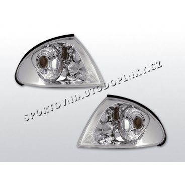 BMW E46 98-01 VORDERE BLINKER CHROM - Limousine / Touring