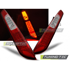 FORD FOCUS MK2 2008–10 HTB HECK-LED-LAMPEN ROT WEISS