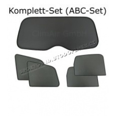 Sonnenblenden-Set – Hintertür, Heckscheiben, fünfte Tür, Škoda Superb II. Kombi 06/2008 -