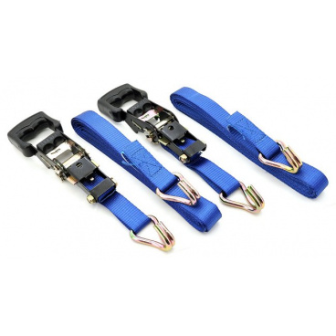 Gurt mit Ratsche und TÜV-Haken 2 Stück 400daN 32mm x 4,90m