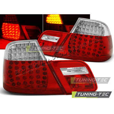 BMW E46 04.1999-03.2003 Coupé rot-weiße LED-Rückleuchten BMW E46 04.1999-03.2003 Coupé rot-weiße LED-Rückleuchten