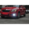 Škoda Roomster 2007-09 – Mega-Power-LED-Nebelscheinwerfer mit Tagfahrlicht